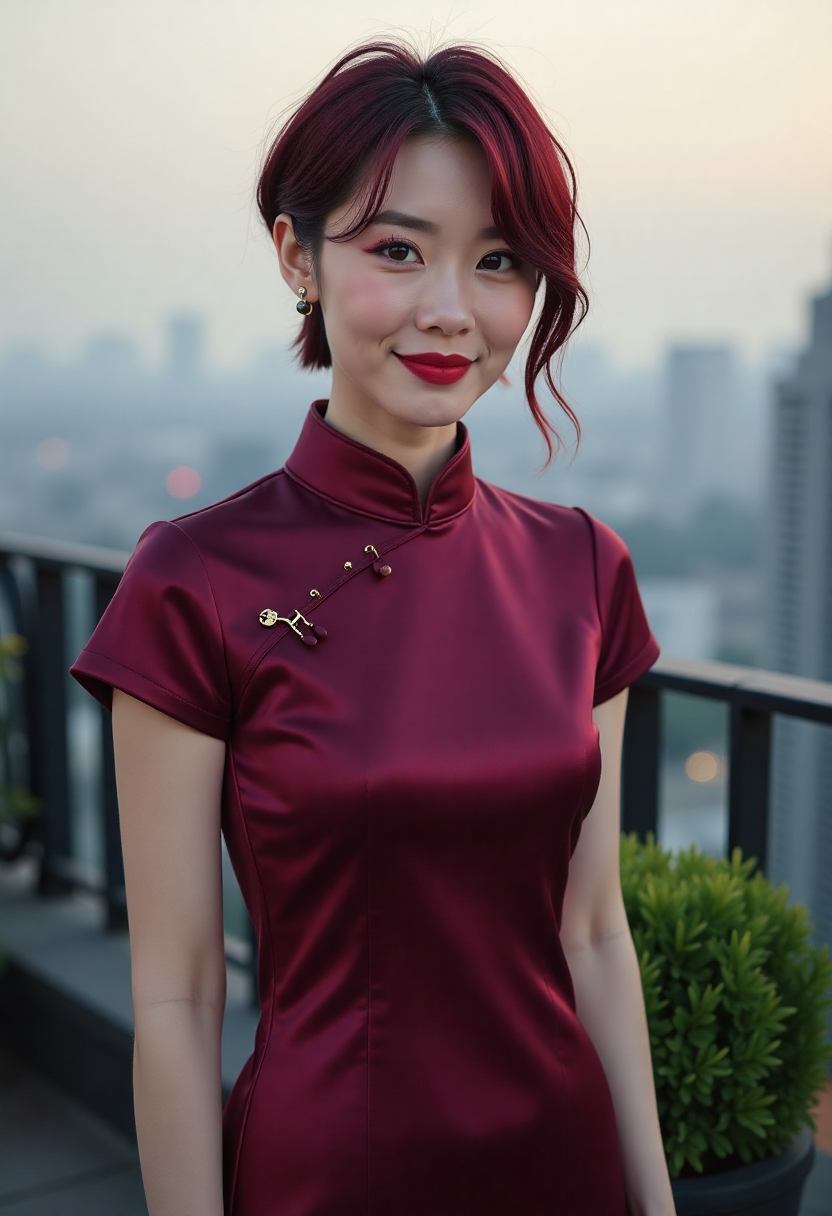 她从火海中重生